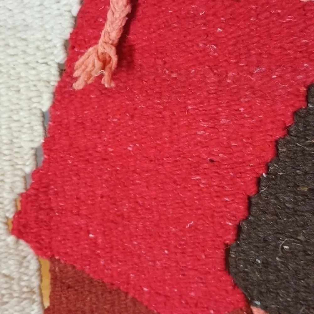 Vintage Wool Wall Hanging Tapestry Southwest